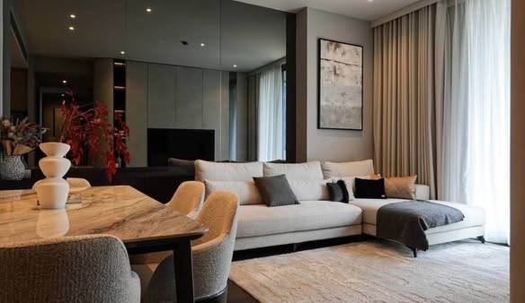 bedroom and living room of LAVIQ Sukhumvit 57
