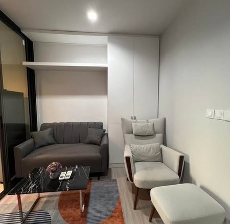 living room of Life Asoke – Rama 9