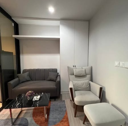 living room of Life Asoke – Rama 9