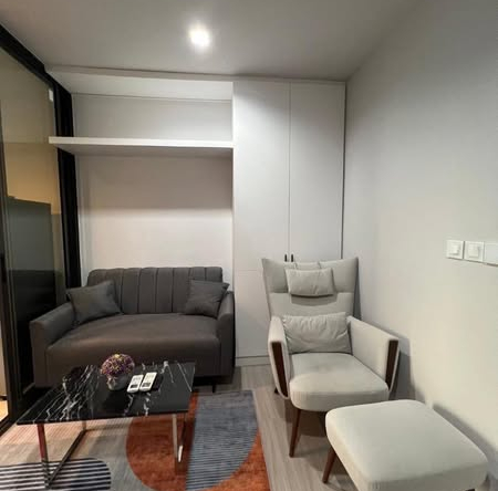 living room of Life Asoke – Rama 9