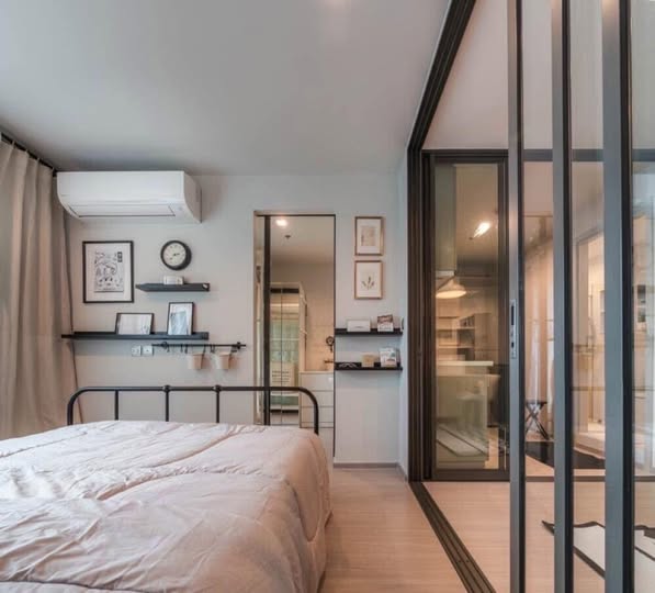 bedroom and room interior and bathroom of Life Ladprao