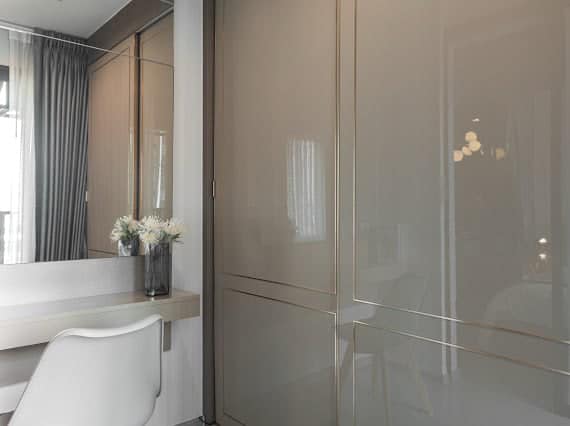 bedroom and room interior and bathroom of Life Ladprao