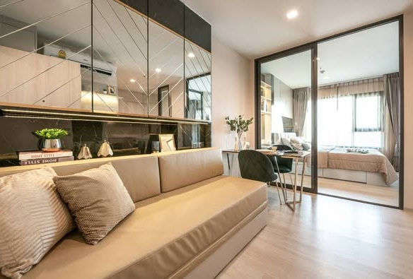 bedroom and living room and room interior of Life One Wireless