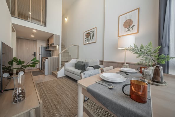 living room of Life Rama 4 – Asoke