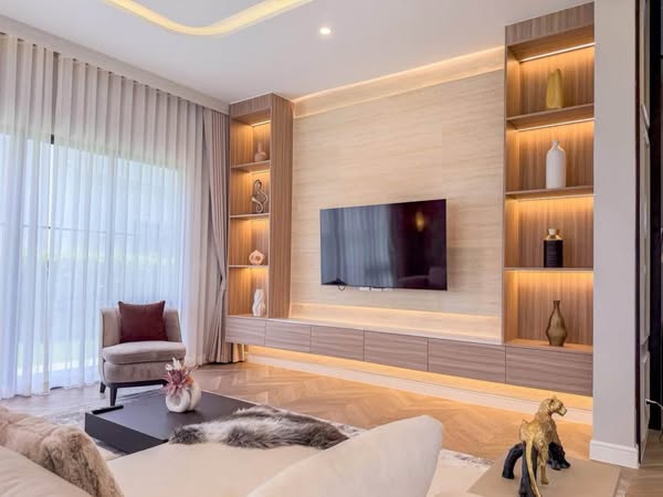 living room of นาราสิริ กรุงเทพกรีฑา