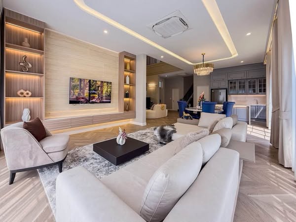 living room of นาราสิริ กรุงเทพกรีฑา