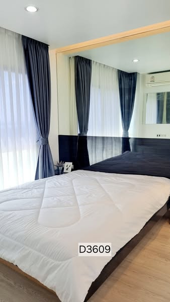bedroom of Lumpini Park Riverside Rama 3