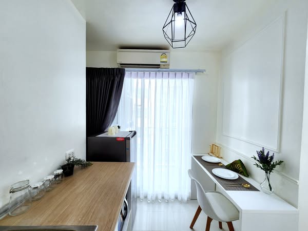 bedroom of Lumpini Ville On Nut - Phatthanakan