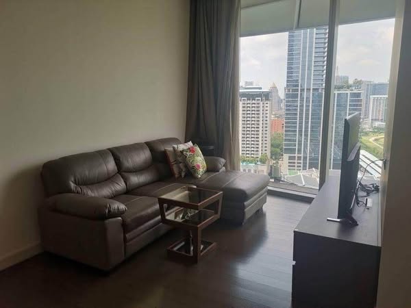 living room of Magnolias Ratchadamri Boulevard