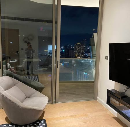living room and room interior of Magnolias Waterfront Residences