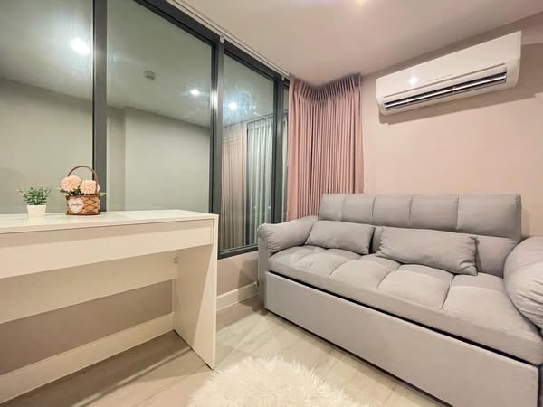 living room and bedroom and room interior of Metro Sky Prachachuen