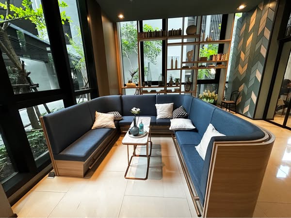 living room of นิช โมโน เมกะ สเปซ บางนา (Niche MONO Mega Space Bang Na)
