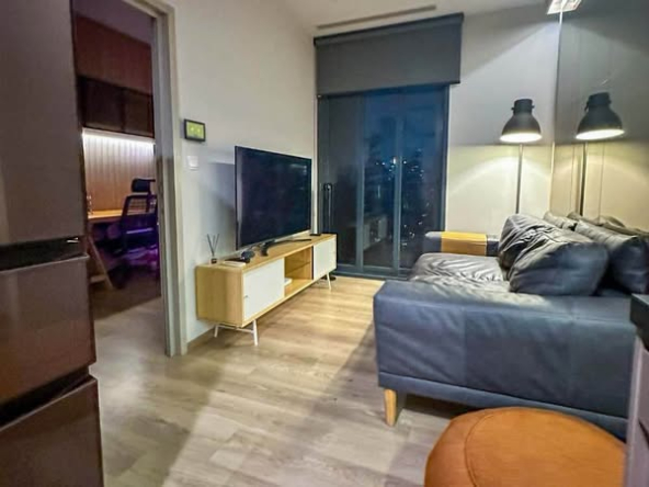 bedroom and living room of Oka Haus
