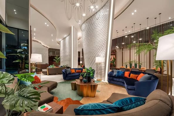 living room of Oka Haus
