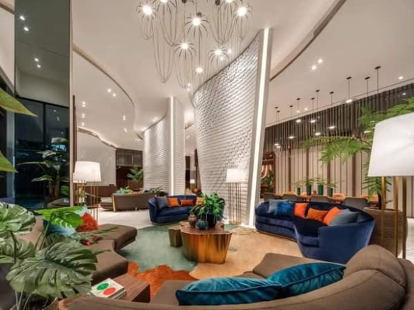 living room of Oka Haus