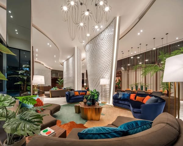 living room of Oka Haus