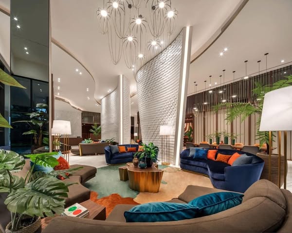 living room of Oka Haus