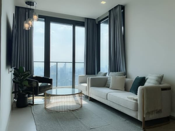 living room of One9Five Asoke – Rama 9