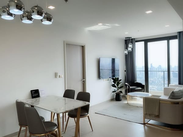 living room of One9Five Asoke – Rama 9