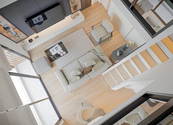 living room of One9Five Asoke – Rama 9