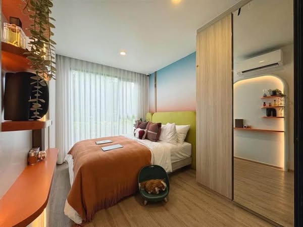 bedroom of Origin Play Bangkhunnon Triple Station ออริจิ้น เพลย์ บางขุนนนท์ ทริปเปิ้ล สเตชั่น