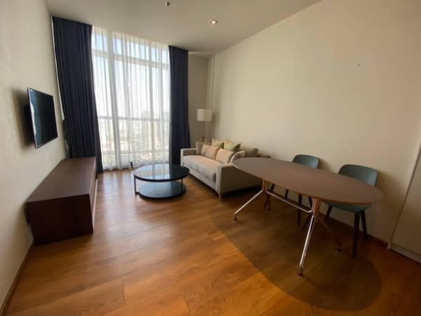 bedroom and living room of Park Origin Phrom Phong