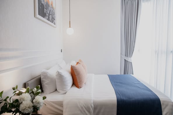 bedroom of Park​ Origin​ Thonglor