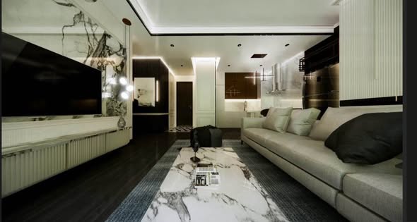 living room of Park​ Origin​ Thonglor