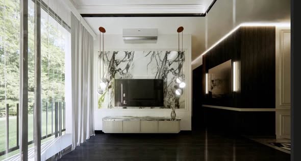living room and room interior of Park​ Origin​ Thonglor
