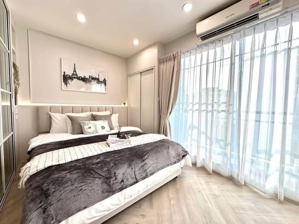 bedroom of Parkview Viphavadi (พาร์ควิว วิภาวดี)