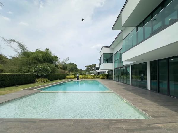 pool of บ้านพักพูลวิลล่า