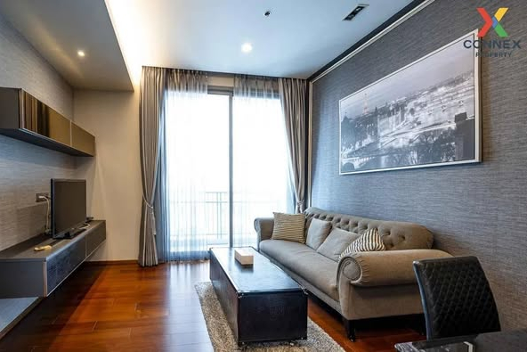 bedroom and living room of Quattro by Sansiri
