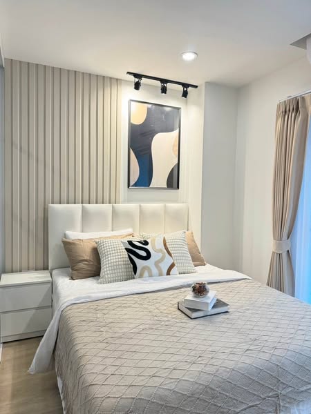 bedroom of Ratchada Prestige Ladprao 48
