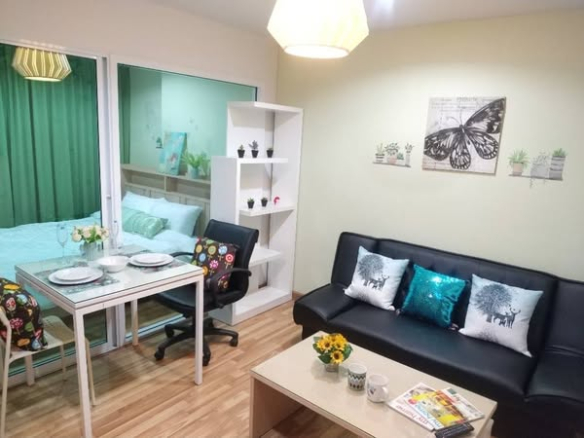 living room and bedroom of Regent Orchid Condominium