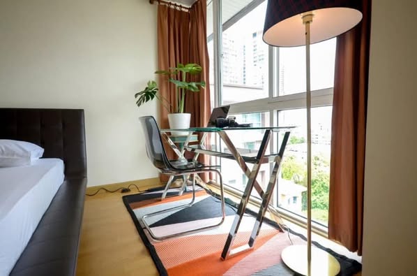 bedroom of Serene Place Sukhumvit 24