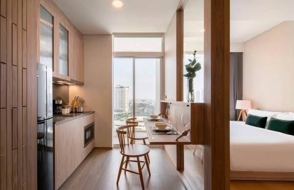 bedroom and room interior of Siamese Exclusive Sukhumvit 42