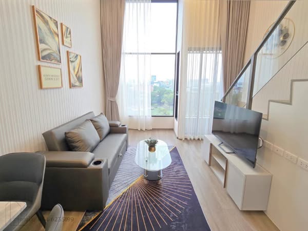 living room and bedroom of So Origin Kaset Interchange