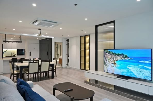 living room and room interior of Sukhumvit Living Town