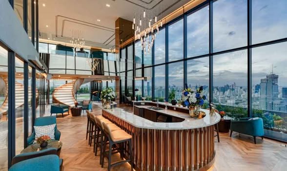 living room of Supalai Icon Sathon