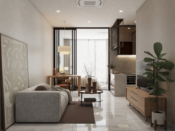 living room of Supalai Icon Sathon