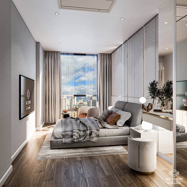 living room and bedroom of Supalai Icon Sathon