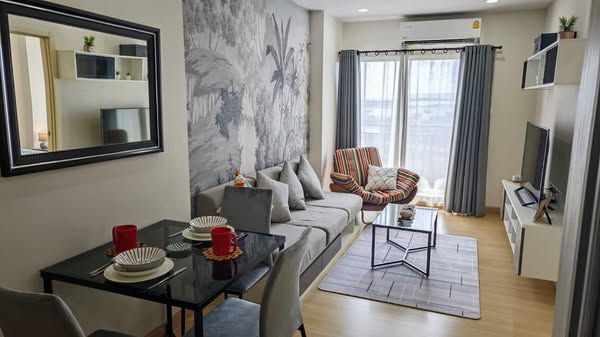living room of Supalai Veranda Phasi Charoen Station