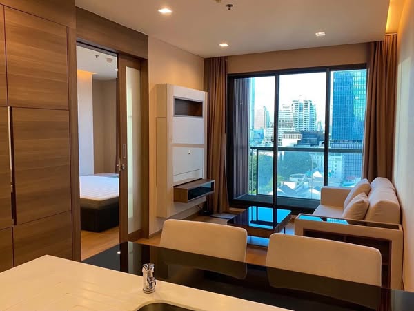bedroom and room interior of The Address Sathorn