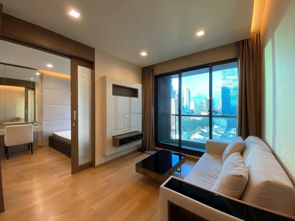 bedroom and room interior of The Address Sathorn