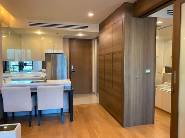 room interior and kitchen of The Address Sathorn