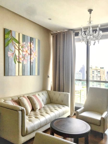 living room of The Address Sukhumvit 28