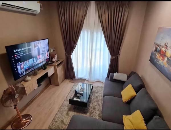 living room and bedroom of The Connect54 รามอินทรา-มีนบุรี 2