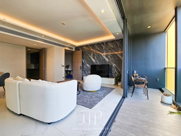 living room of The Estelle Phrom Phong