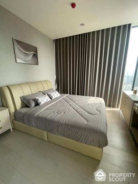 bedroom of THE EXTRO Phayathai-Rangnam