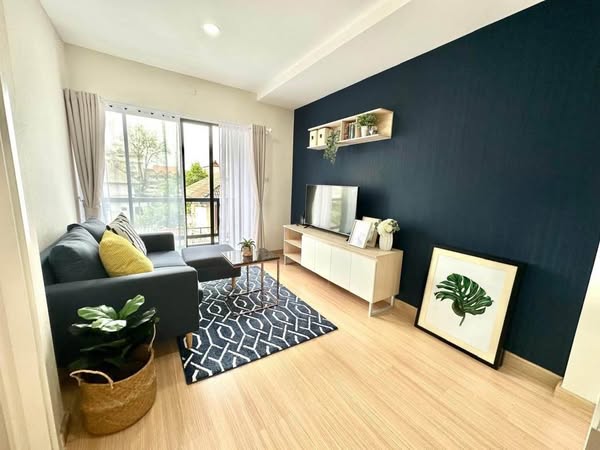 living room of The Fore Condominium